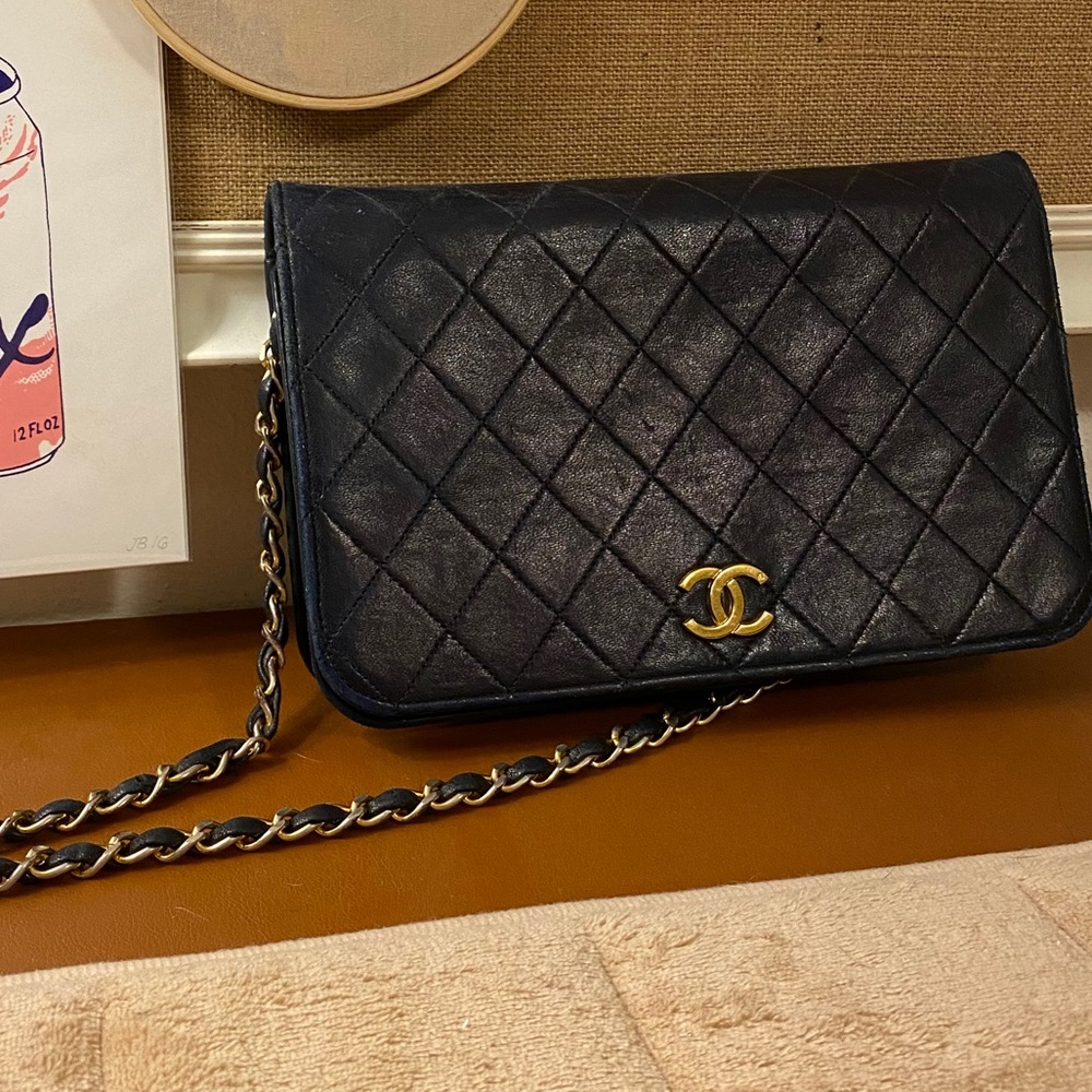 Authentic Vintage Chanel Flap Bag